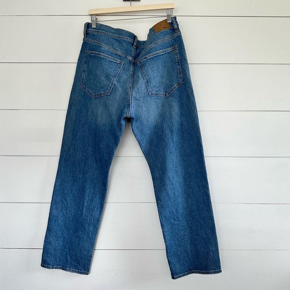 Madewell Women’s Blue Denim 32 90s Straight Jeans Enmore Jeans NWT